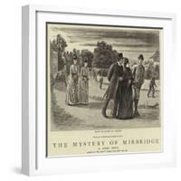 The Mystery of Mirbridge-George Du Maurier-Framed Giclee Print