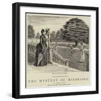 The Mystery of Mirbridge-George Du Maurier-Framed Giclee Print