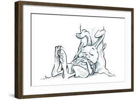 The Mystery of the Tortoise and the Hare - Child Life-null-Framed Giclee Print