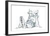 The Mystery of the Tortoise and the Hare - Child Life-null-Framed Giclee Print