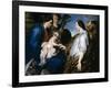 The Mystic Betrothal of Saint Catherine, 1618-1620-Sir Anthony Van Dyck-Framed Giclee Print