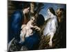 The Mystic Betrothal of Saint Catherine, 1618-1620-Sir Anthony Van Dyck-Mounted Giclee Print