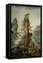The Mystic Flower-Gustave Moreau-Framed Stretched Canvas
