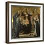 The Mystic Marriage of Saint Catherine of Siena, C.1490-1495-Lorenzo d'Alessandro-Framed Giclee Print