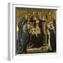 The Mystic Marriage of Saint Catherine of Siena, C.1490-1495-Lorenzo d'Alessandro-Framed Giclee Print