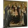 The Mystic Marriage of Saint Catherine of Siena, C.1490-1495-Lorenzo d'Alessandro-Mounted Giclee Print