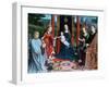 The Mystic Marriage of St Catherine, 1505-1510-Gerard David-Framed Giclee Print
