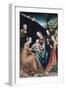 The Mystic Marriage of St Catherine, 1516-1518-Lucas Cranach the Elder-Framed Giclee Print