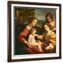 The Mystic Marriage of St. Catherine of Alexandria, c.1526-27-Correggio-Framed Giclee Print