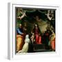 The Mystic Marriage of St. Catherine of Siena with Saints, 1511-Fra Bartolommeo-Framed Giclee Print