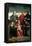 The Mystic Marriage of St. Catherine with St. Francis, St. Clare, St. Cosmas and St. Damian-Gaspare Pagani-Framed Stretched Canvas