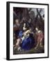 The Mystic Marriage of St. Catherine, with St. Leopold and St. William, 1647-Joachim Von Sandrart-Framed Giclee Print