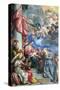 The Mystic Marriage of St Catherine-Veronese-Stretched Canvas