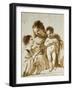 The Mystic Marriage of St Catherine-Guercino-Framed Giclee Print