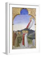 The Mystic Marriage of St. Francis of Assisi-Sassetta-Framed Giclee Print