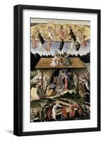 The Mystic Nativity-Sandro Botticelli-Framed Giclee Print