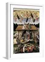 The Mystic Nativity-Sandro Botticelli-Framed Giclee Print