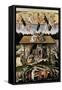 The Mystic Nativity-Sandro Botticelli-Framed Stretched Canvas