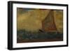 The Mystical Boat-Odilon Redon-Framed Giclee Print