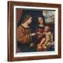 The Mystical Marriage of Saint Catherine, c1520, (1911)-Bernardino Luini-Framed Giclee Print