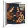 The Mystical Marriage of Saint Catherine, c1520, (1911)-Bernardino Luini-Framed Giclee Print