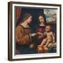 The Mystical Marriage of Saint Catherine, c1520, (1911)-Bernardino Luini-Framed Giclee Print