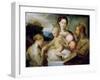 The Mystical Marriage of Saint Catherine, Late 1520S-Parmigianino-Framed Giclee Print