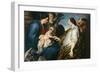 The Mystical Marriage of Saint Catherine-Sir Anthony Van Dyck-Framed Giclee Print