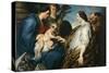 The Mystical Marriage of Saint Catherine-Sir Anthony Van Dyck-Stretched Canvas