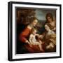 The Mystical Marriage of Saint Catherine-Correggio-Framed Giclee Print