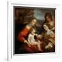 The Mystical Marriage of Saint Catherine-Correggio-Framed Giclee Print