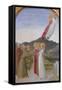 The Mystical Marriage of St. Francis of Assisi, 1444-Sassetta-Framed Stretched Canvas