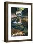 The Mystical Subway, Autumn Zion National Park, Natural Wonder, Southern Utah-Vincent James-Framed Photographic Print