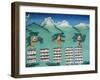 The Myth of Shangri La, Kopan Monastery, Kathmandu, Nepal, Asia-Godong-Framed Photographic Print