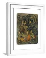 The Mythic Hero, 1979-Wayne Anderson-Framed Premium Giclee Print