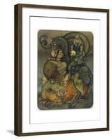 The Mythic Hero, 1979-Wayne Anderson-Framed Giclee Print