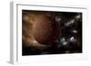 The Mythical Planet known as Nibiru as it Hurtles Toward Earth-Stocktrek Images-Framed Premium Giclee Print