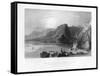 The Nahr-El-Kelb (Dog Rive), Lebanon, 1841-Joseph Wilson Lowry-Framed Stretched Canvas