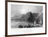 The Nahr-El-Kelb (Dog Rive), Lebanon, 1841-Joseph Wilson Lowry-Framed Giclee Print