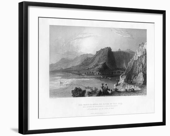 The Nahr-El-Kelb (Dog Rive), Lebanon, 1841-Joseph Wilson Lowry-Framed Giclee Print