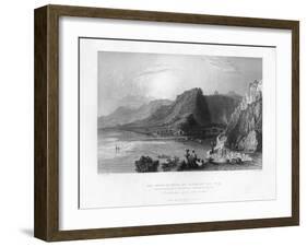 The Nahr-El-Kelb (Dog Rive), Lebanon, 1841-Joseph Wilson Lowry-Framed Giclee Print