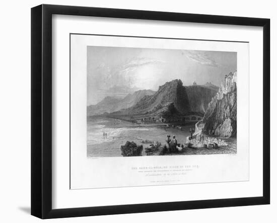 The Nahr-El-Kelb (Dog Rive), Lebanon, 1841-Joseph Wilson Lowry-Framed Giclee Print