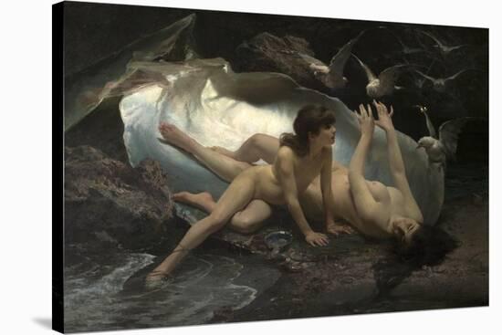 The Naiads, 1881-Gioacchino Pagliei-Stretched Canvas