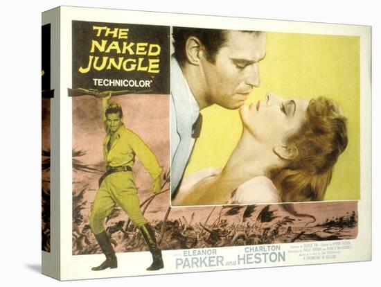 The Naked Jungle, Charlton Heston, Eleanor Parker, 1954-null-Stretched Canvas