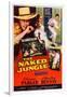 The Naked Jungle, Left and Right: Charlton Heston; Center: Eleanor Parker, 1954-null-Framed Art Print