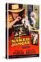 The Naked Jungle, Left and Right: Charlton Heston; Center: Eleanor Parker, 1954-null-Stretched Canvas