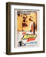 The Naked Kiss-null-Framed Art Print