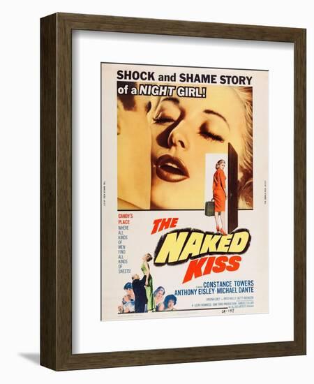 The Naked Kiss-null-Framed Art Print