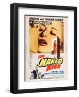 The Naked Kiss-null-Framed Art Print