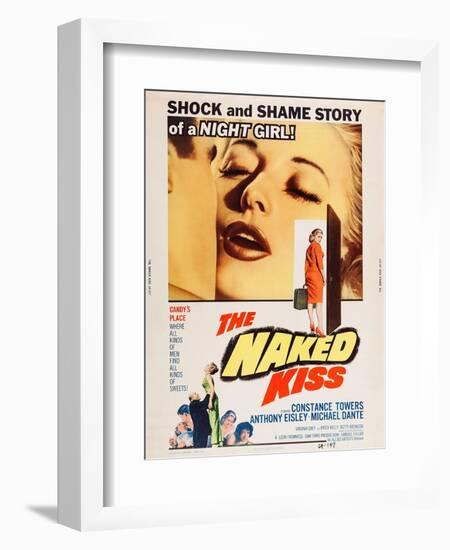 The Naked Kiss-null-Framed Art Print